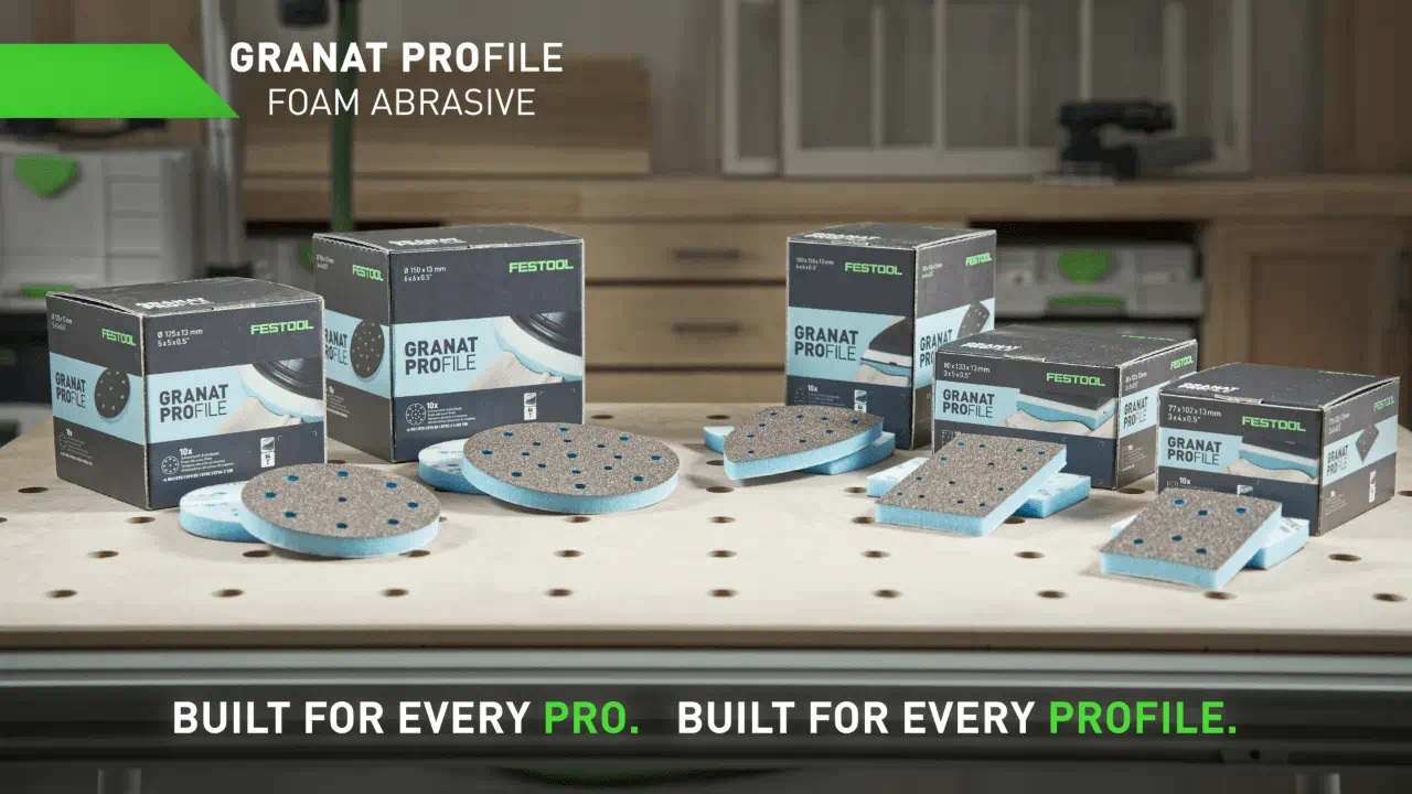 Festool Granat PROfile Abrasive Pads
