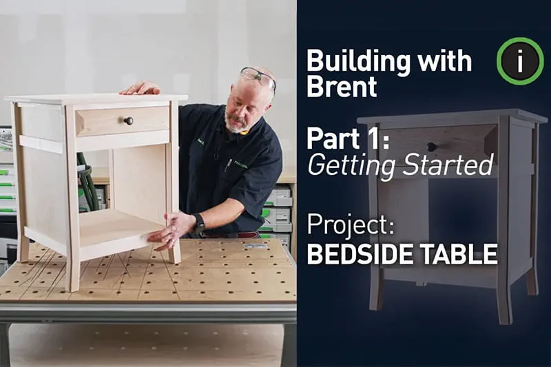 Build Series - Bedside Table YouTube Link