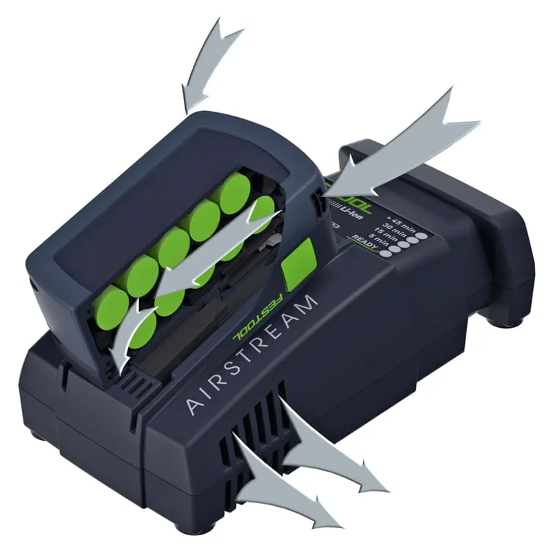 Airstream battery system