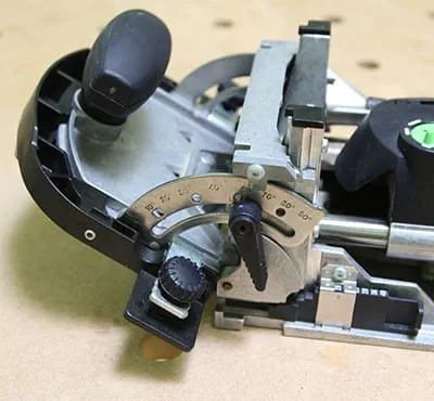 Ajuste de ángulo de corte