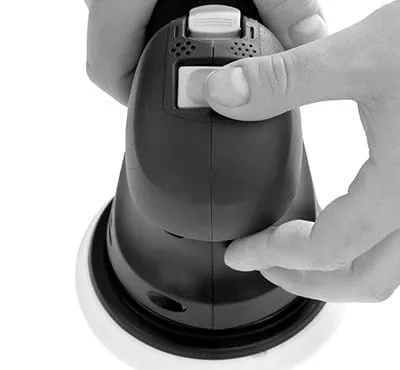 Switching to fine sanding