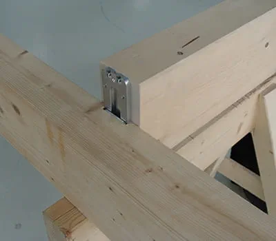 Invisible beam joint