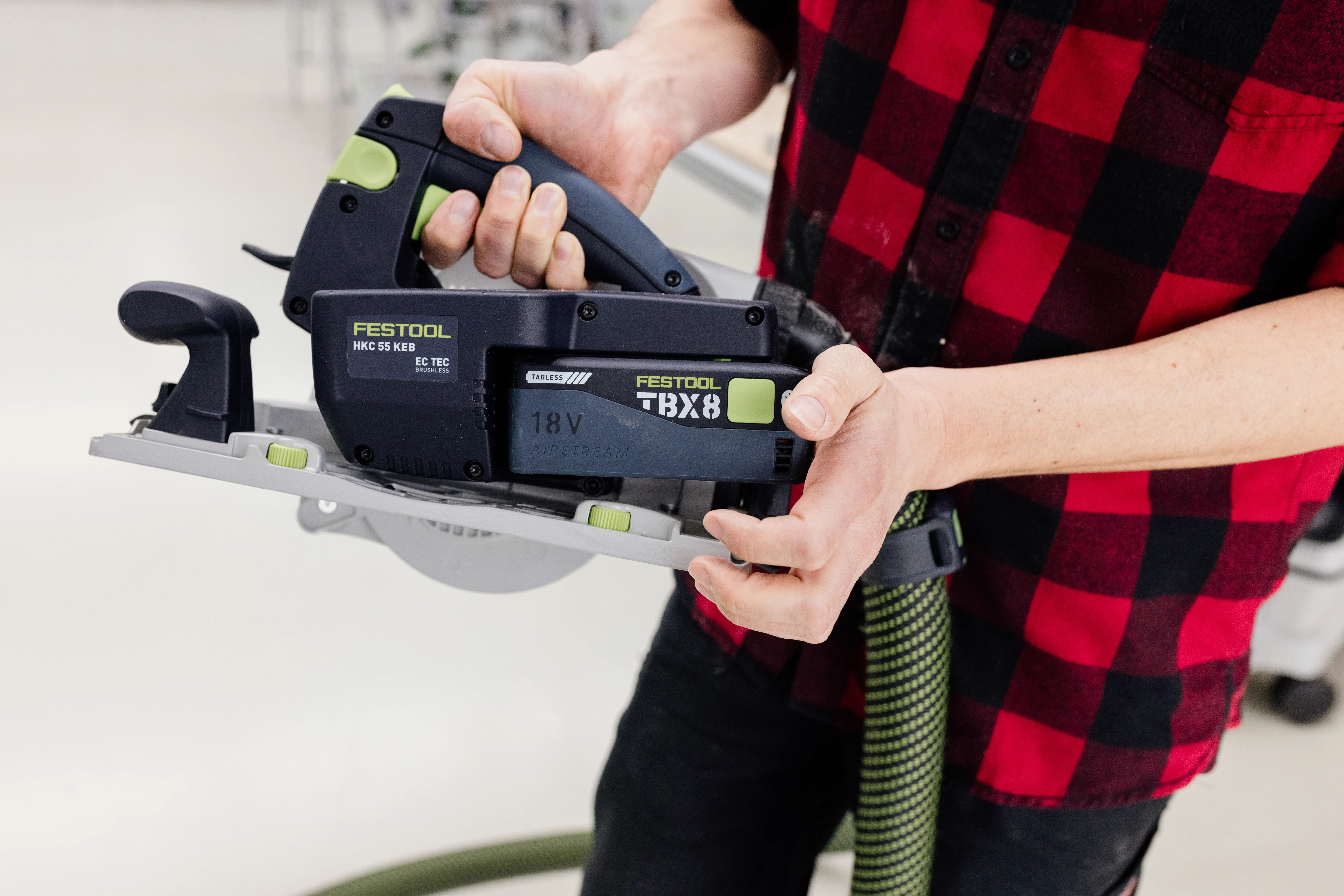 The new tabless batteries from Festool