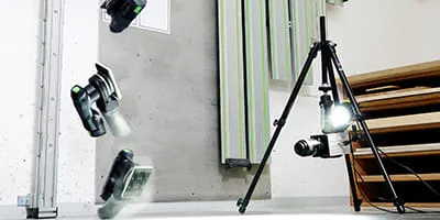 Testing of the Festool eccentric sander 