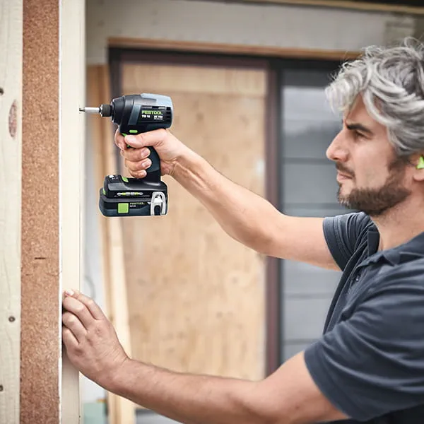 The TID 18 impact screwdriver enables screwdriving over long periods without tiring.